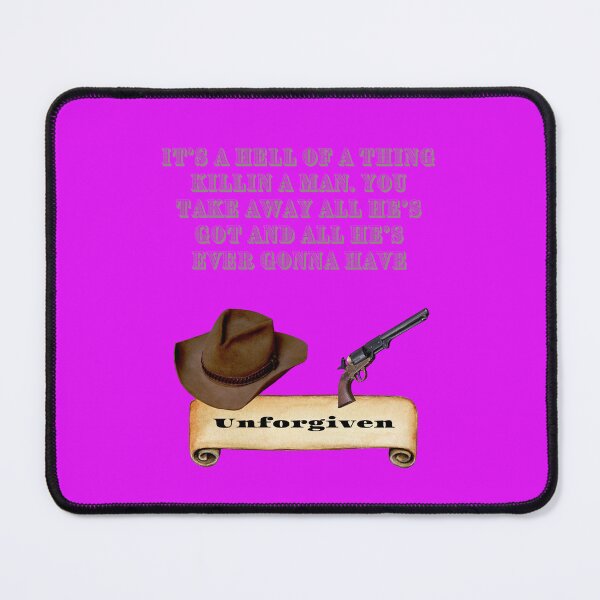 Item preview, Unforgiven Movie Quotes  designed and sold by MountainAndSea.