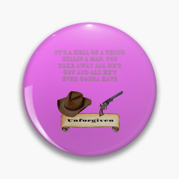 Item preview, Unforgiven Movie Quotes  designed and sold by MountainAndSea.