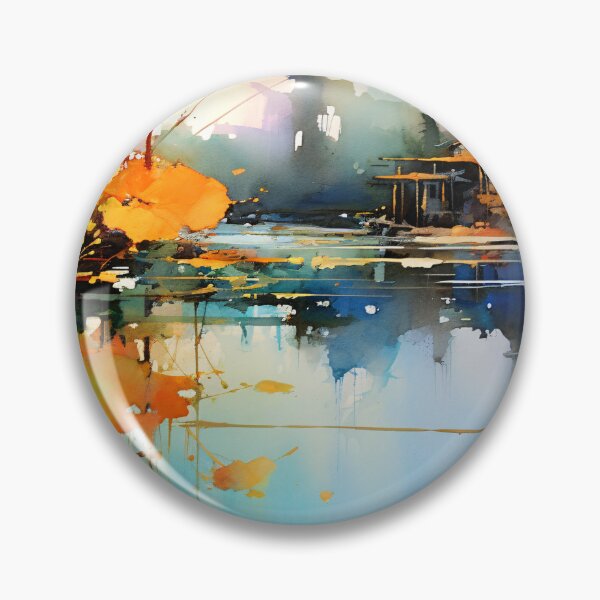 Item preview, Tranquility by the lake designed and sold by DeMuurdecoratie.