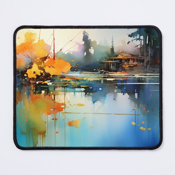 Item preview, Tranquility by the lake designed and sold by DeMuurdecoratie.