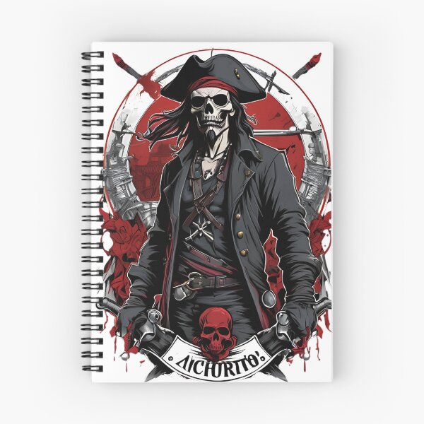 Item preview, Anarchist Pirate T-Shirt: Bold Gothic Rebellion" designed and sold by ARTIST-BRUSH.