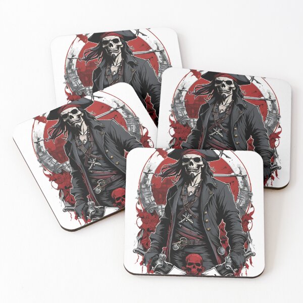 Item preview, Anarchist Pirate T-Shirt: Bold Gothic Rebellion" designed and sold by ARTIST-BRUSH.