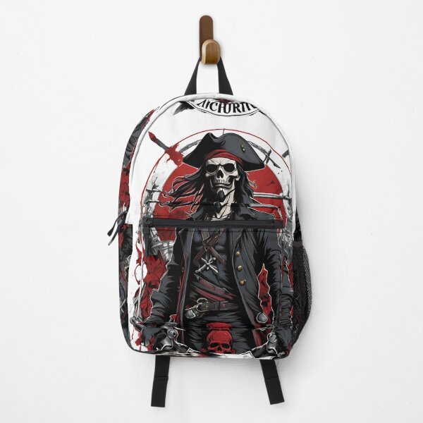 Item preview, Anarchist Pirate T-Shirt: Bold Gothic Rebellion" designed and sold by ARTIST-BRUSH.