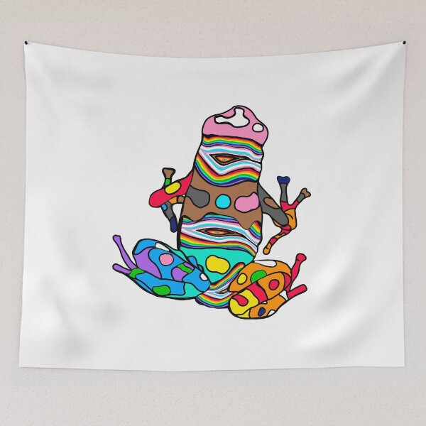 Item preview, Queer Dart Frog designed and sold by Wasted Potential ink.