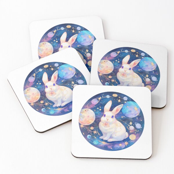 Item preview, Galactic Bunny // Bunny art // rabbits // galaxy // bunny // cute bunnies designed and sold by SMARTKIT  DESIGNAGENCY.