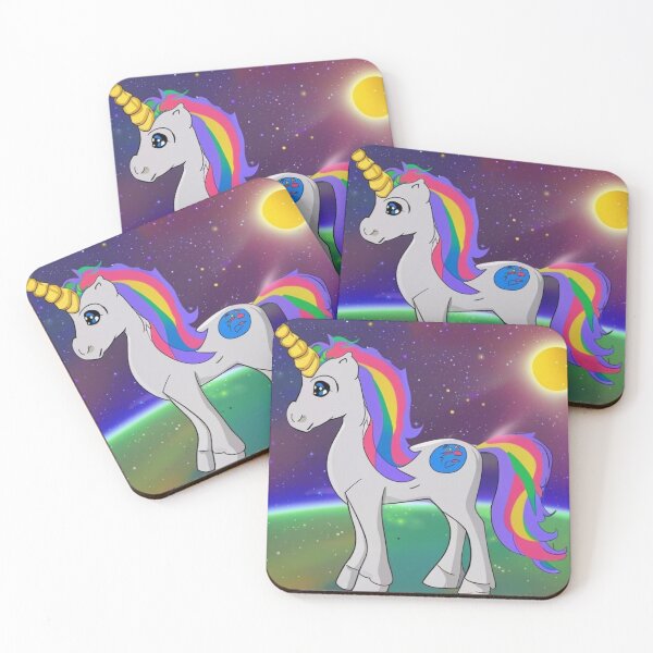 Item preview, Colorful Unicorn in Space designed and sold by BecDill.