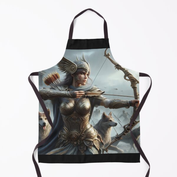 Item preview, Artemis Greek Goddess of Hunting designed and sold by GalleryBrisArt.
