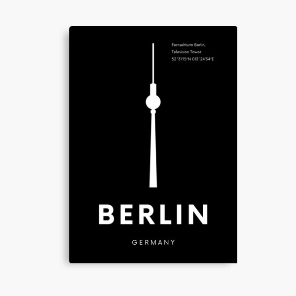 Artikel-Vorschau von Fernsehturm Berlin, designt und verkauft von PosterBerlin.