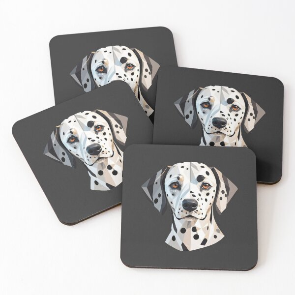 Item preview, Dalmatian - Low Poly - Minimalist Design designed and sold by brindled.