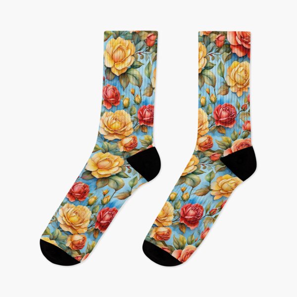 Item preview, Elegant Rose Watercolor Pattern designed and sold by Victoria Riabov.