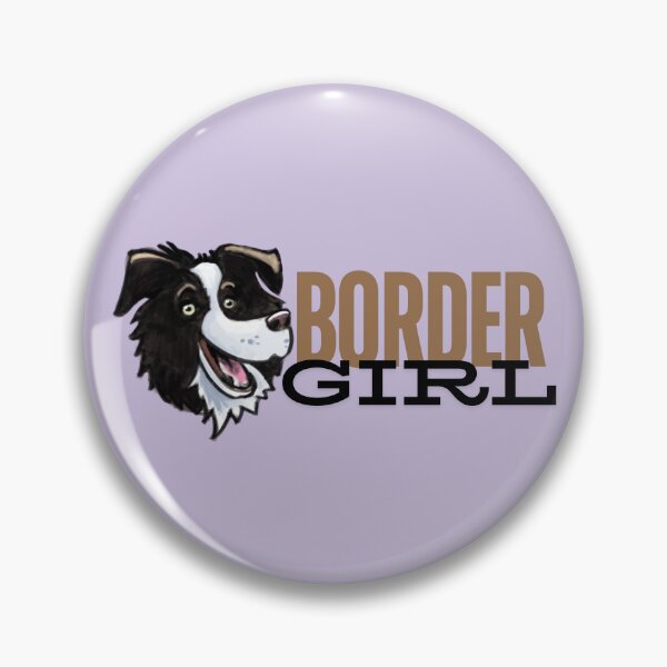 Aperçu de l'œuvre Fille Border Collie créée et vendue par CreateForDogs.