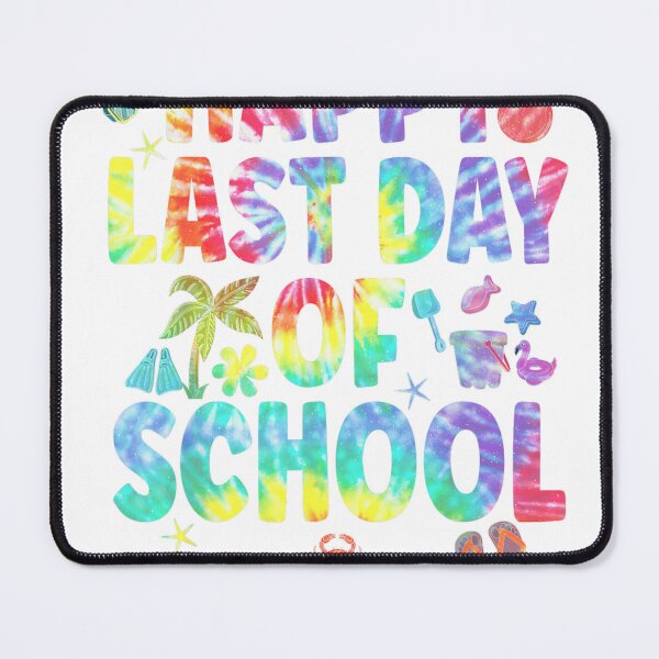 Item preview, Happy Last Day Of School Tie Dye Summer Teacher & Students designed and sold by senkuchanshop.