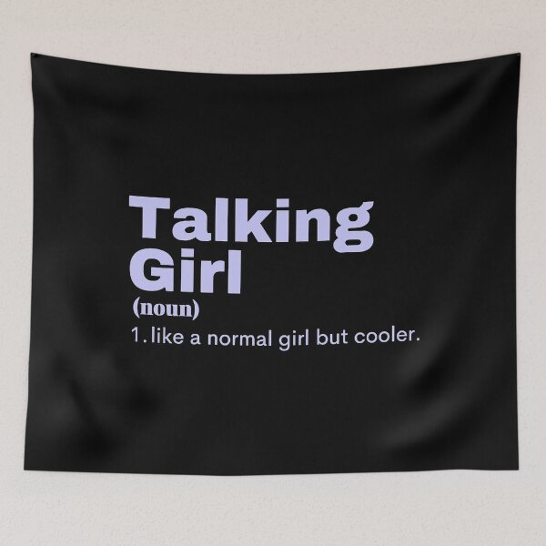Item preview, Talking Girl - Talking designed and sold by ValenciaElla.