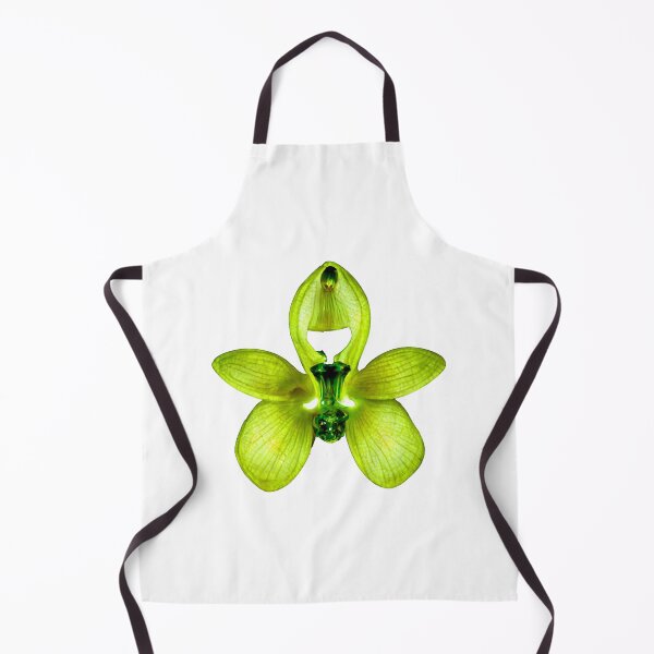 Item preview, Uranium Glass Orchid designed and sold by ValenciaElla.