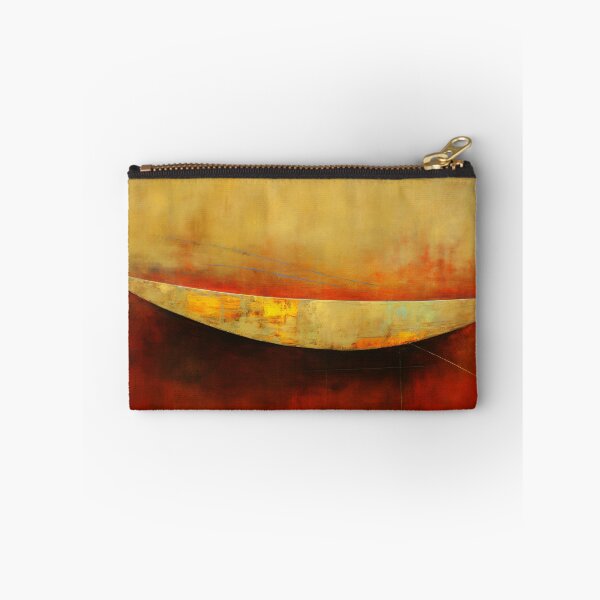 Item preview, Abstract boat on red designed and sold by DeMuurdecoratie.