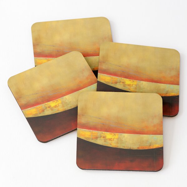 Item preview, Abstract boat on red designed and sold by DeMuurdecoratie.