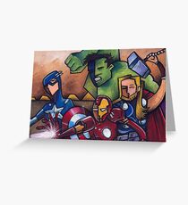 I need a Hero Greeting Card