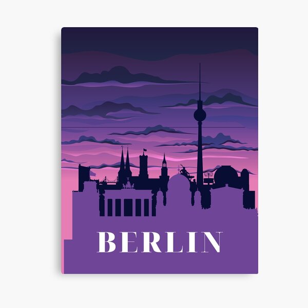 Artikel-Vorschau von Berlin Silhouette, designt und verkauft von PosterBerlin.