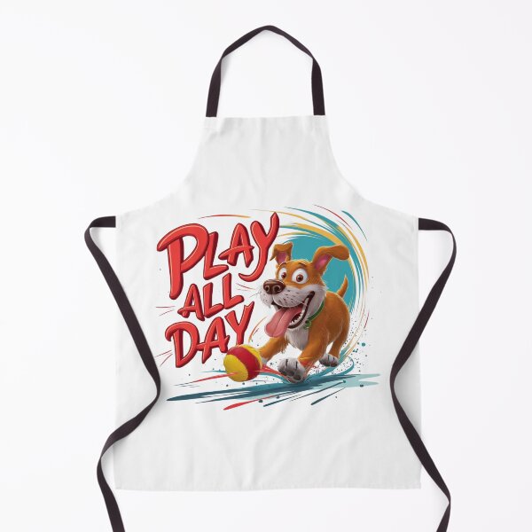 Item preview, Play All Day Energetic Dog Playtime designed and sold by deluxedigital1.