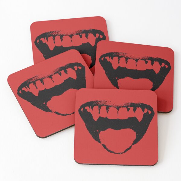 Item preview, Retro Gothic Vampire Teeth - Black Version designed and sold by Arcane Orchid.