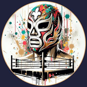 Vorschaubild zum Design Lucha Libre Watercolor von Kobeko