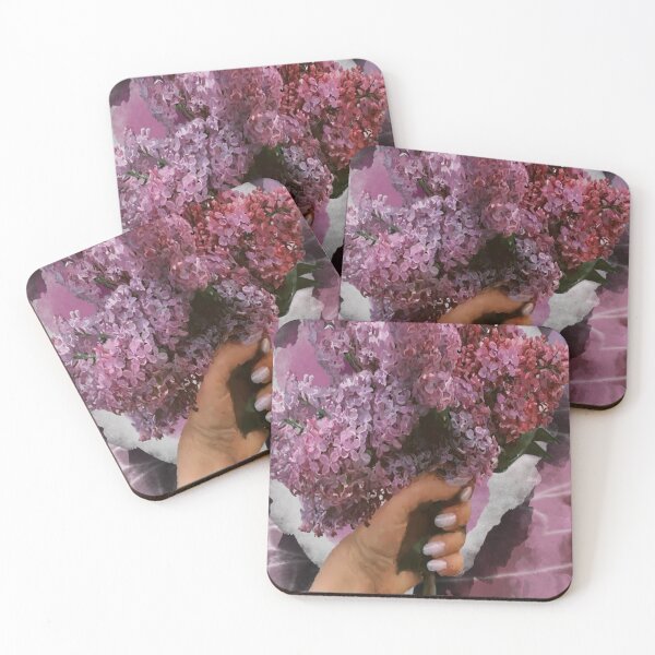 Item preview, 'Fragrance' A Bouquet of Lilacs in Front of Graffiti designed and sold by Venus-in-Virgo.