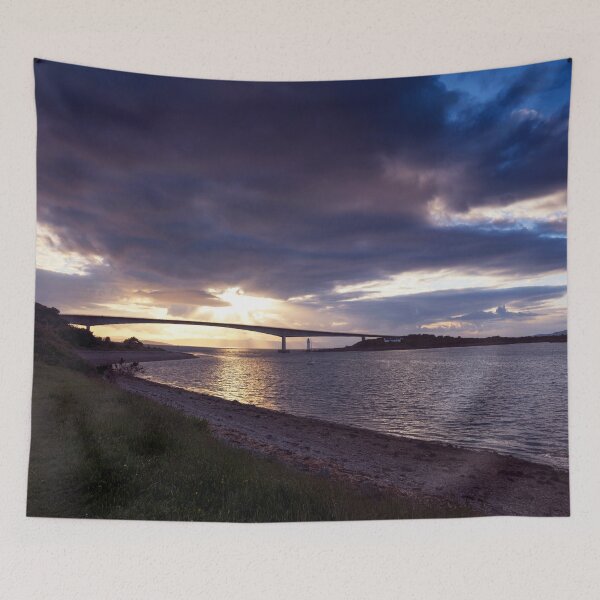 Item preview, Dusk beyond the Skye Bridge designed and sold by Kasia Design.