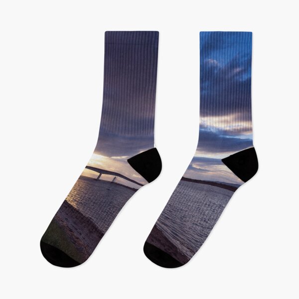 Item preview, Dusk beyond the Skye Bridge designed and sold by Kasia Design.