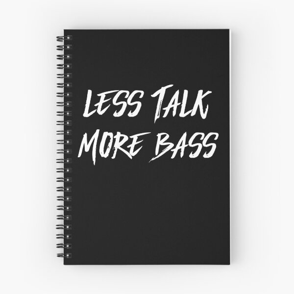 Item preview, Less Talk, More Bass designed and sold by TechnoWear.
