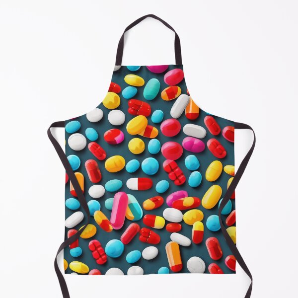 Item preview, Colorful Tablets Prescription Drugs Allover Pattern designed and sold by DreamCraze.