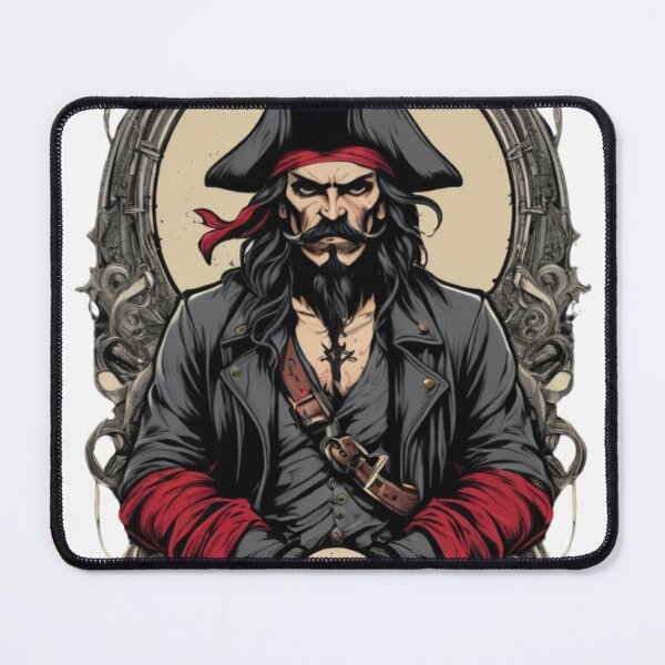 Item preview, Pirate T-Shirt: Bold Gothic Rebellion designed and sold by ARTIST-BRUSH.