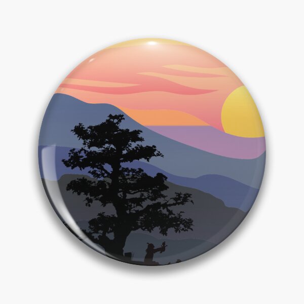 Item preview, Leaves from the Vine Iroh Zuko ATLA Sunset  designed and sold by not-karla.