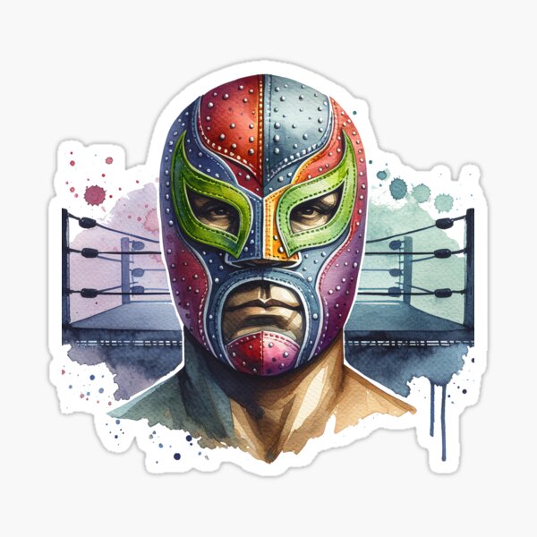 Item preview, Lucha Libre Paint designed and sold by Kobeko.