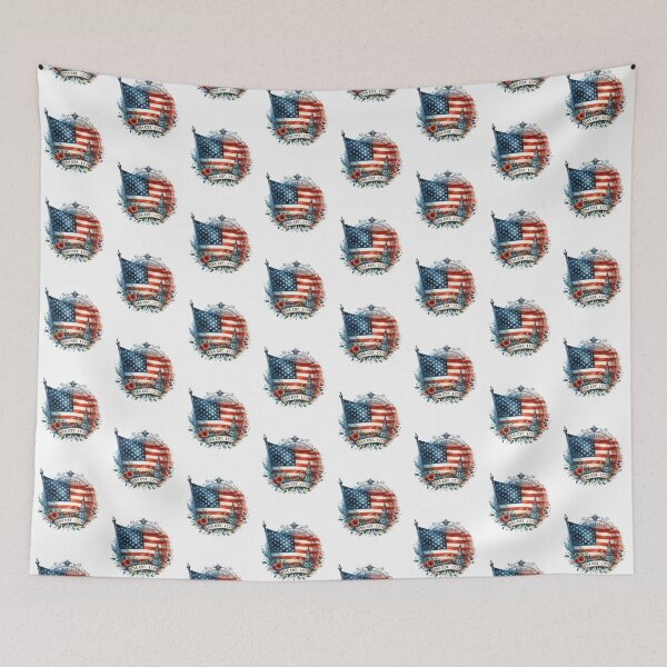 Item preview, USA EST. 1776 American Flag Graphic Design designed and sold by PixelsNBows.
