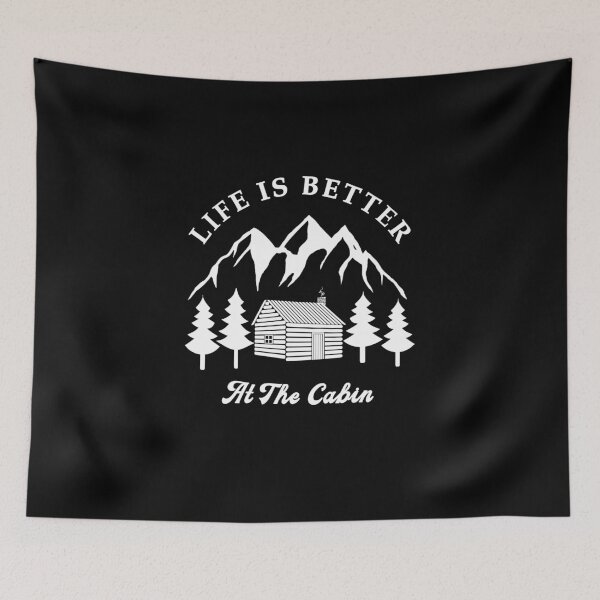 Item preview, Life is better at the cabin designed and sold by gegogneto.