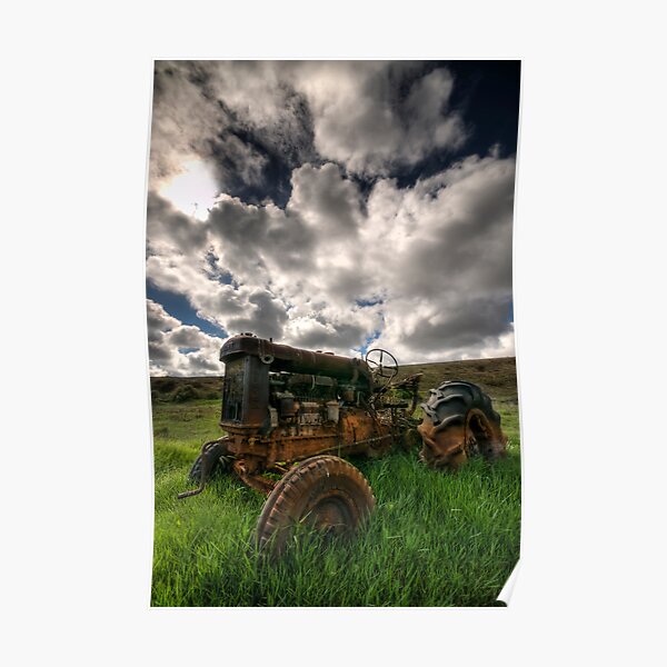 Retired Fordson Major Poster