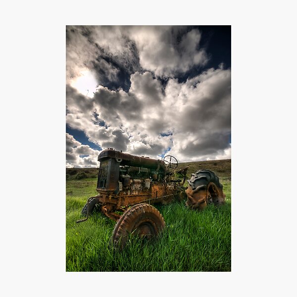 Retired Fordson Major Photographic Print