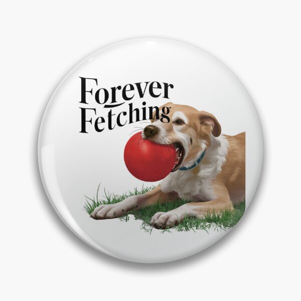 Item preview, Forever Fetching Classic Dog Playtime designed and sold by deluxedigital1.