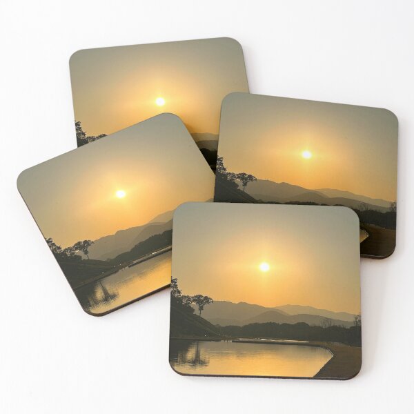 Item preview, The Mighty Sun in Gyeongju | Beautiful Landscape Wall Art designed and sold by YemmyZImages.