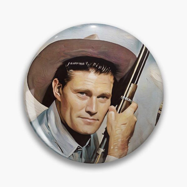 Item preview, The Rifleman - Chuck Connors - Oil Painting designed and sold by deusrex007.