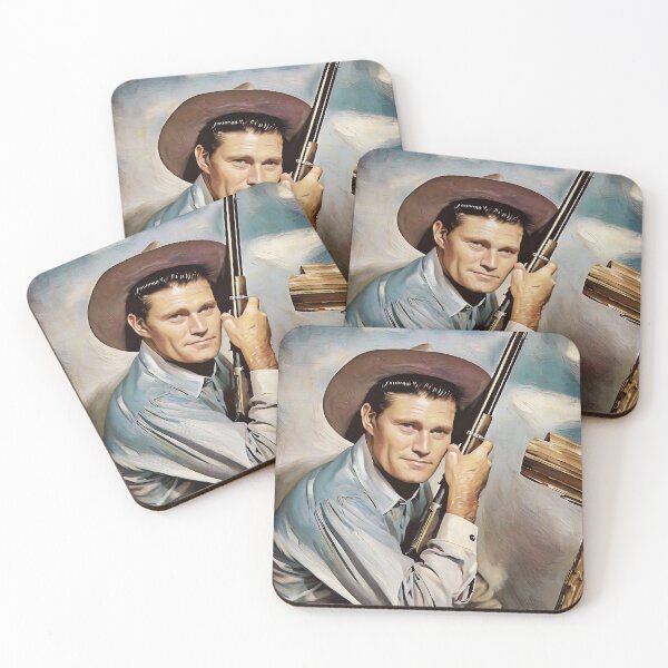 Item preview, The Rifleman - Chuck Connors - Oil Painting designed and sold by deusrex007.
