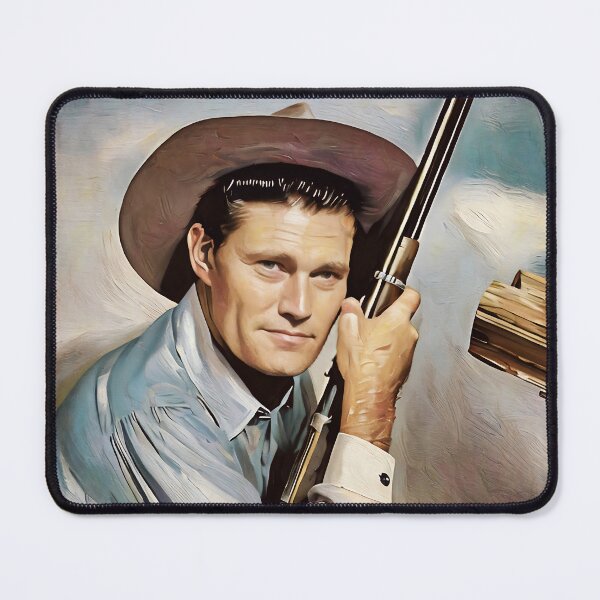 Item preview, The Rifleman - Chuck Connors - Oil Painting designed and sold by deusrex007.