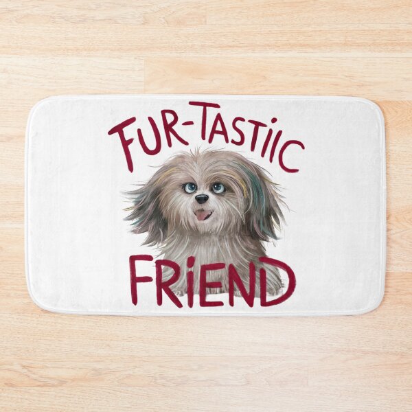 Item preview, Fur-tastic Friend Fluffy Dog Illustration designed and sold by deluxedigital1.