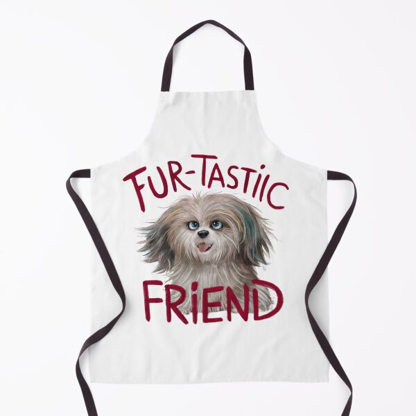 Item preview, Fur-tastic Friend Fluffy Dog Illustration designed and sold by deluxedigital1.