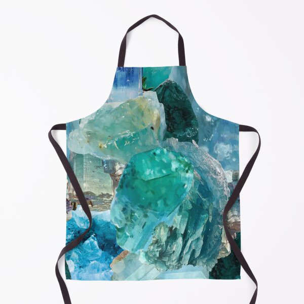 Item preview, 'I See Blue' Aquamarine Pisces Birthstone Crystal Collage designed and sold by Venus-in-Virgo.