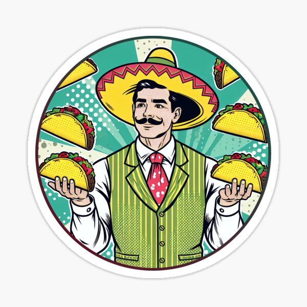 Artikel-Vorschau von Taco Jongleur, designt und verkauft von Kobeko.