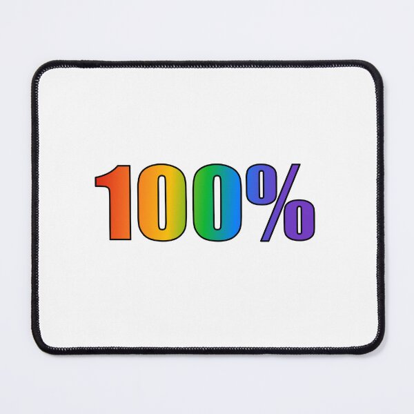 Item preview, 100 percent gay  designed and sold by Inspirationmotivation.