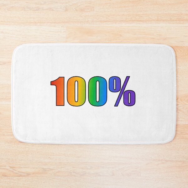 Item preview, 100 percent gay  designed and sold by Inspirationmotivation.