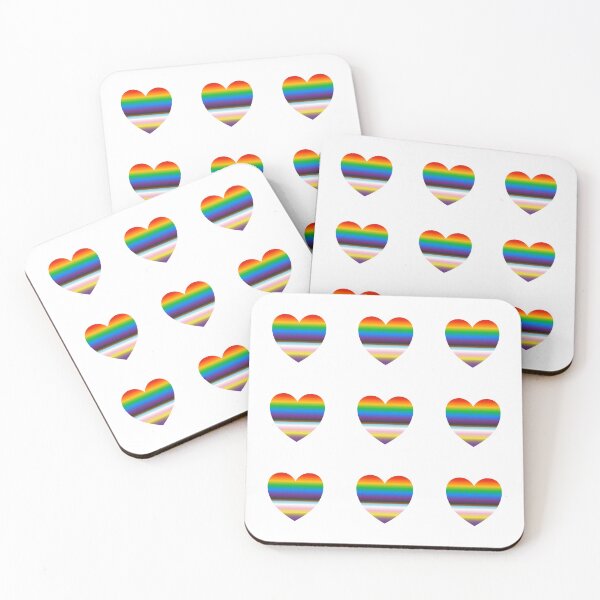 Item preview, Inclusive pride heart pack designed and sold by Inspirationmotivation.