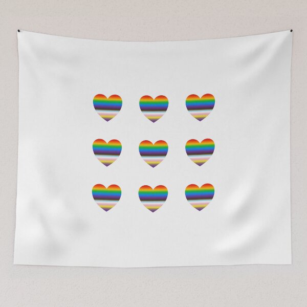 Item preview, Inclusive pride heart pack designed and sold by Inspirationmotivation.